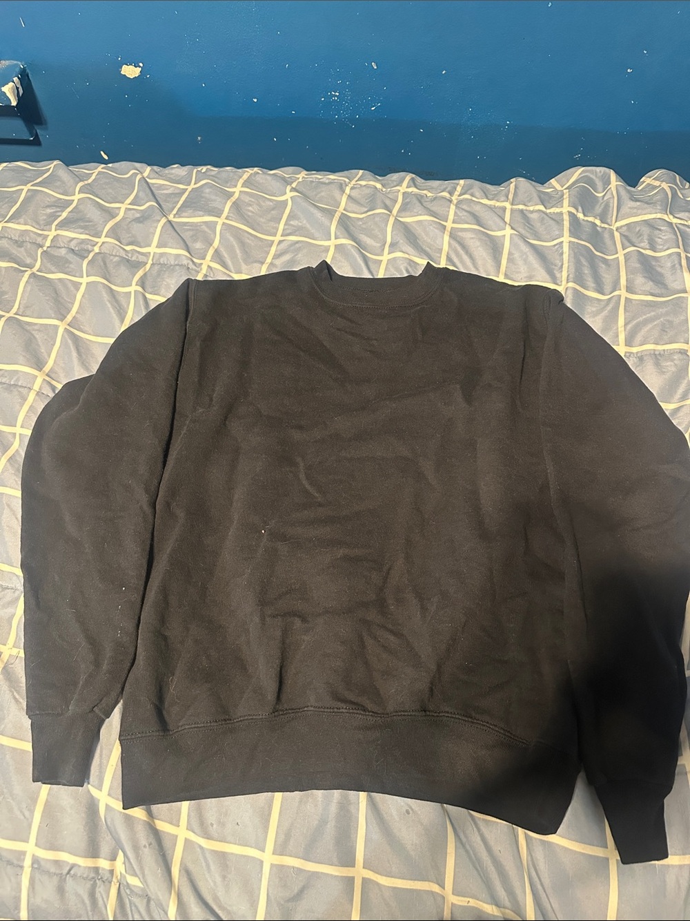Hanes Black Women's Crewneck Sweatshirt